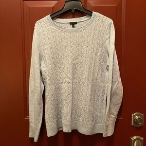 Talbots Soft Blue Knit Sweater